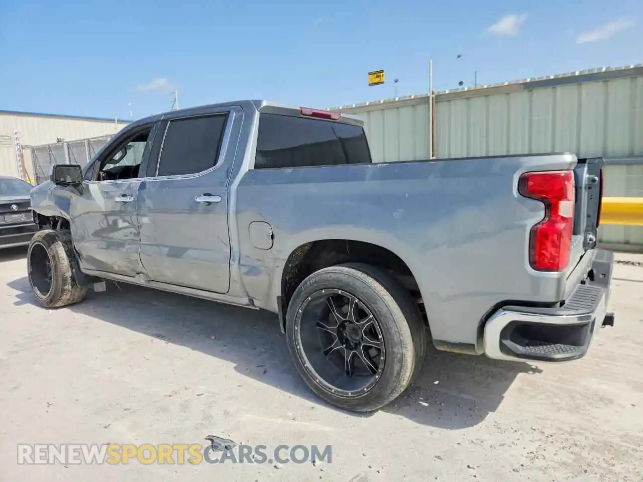 2 Photograph of a damaged car 2GCUDGED7P1152429 CHEVROLET SILVERADO 2023