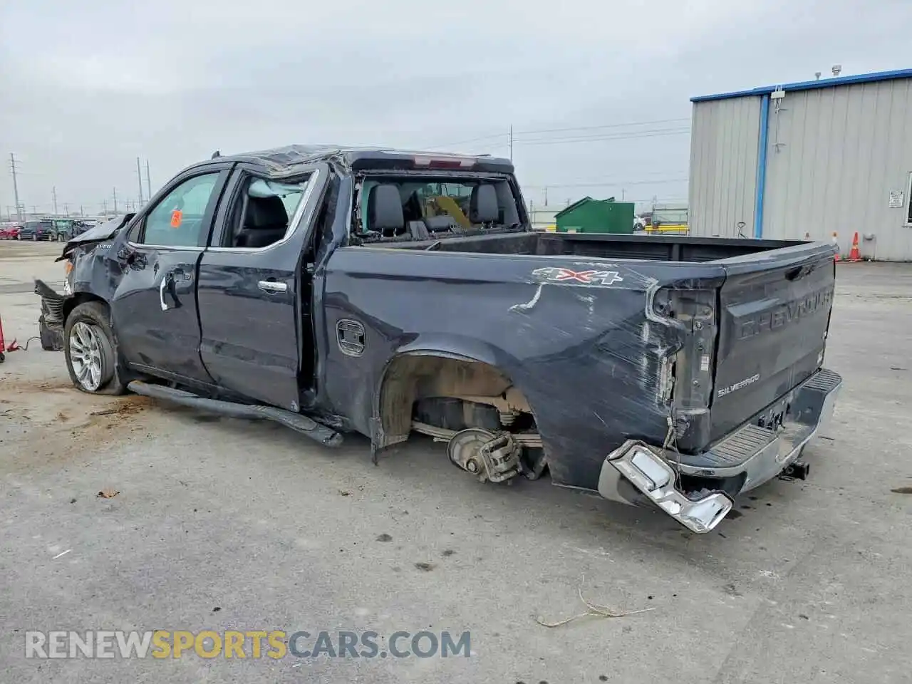 2 Photograph of a damaged car 2GCUDGED9P1105029 CHEVROLET SILVERADO 2023