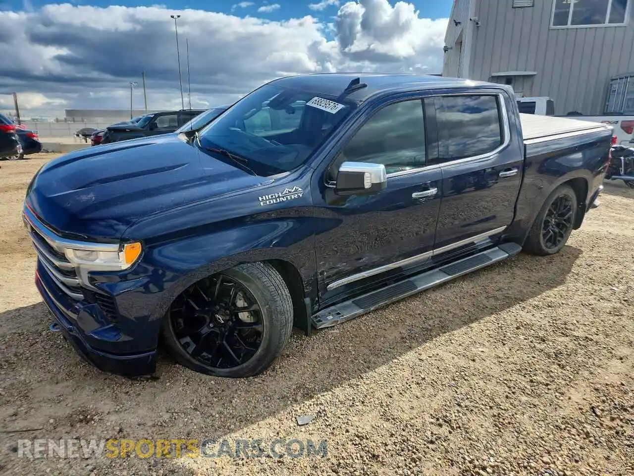 1 Photograph of a damaged car 2GCUDJED4P1131471 CHEVROLET SILVERADO 2023