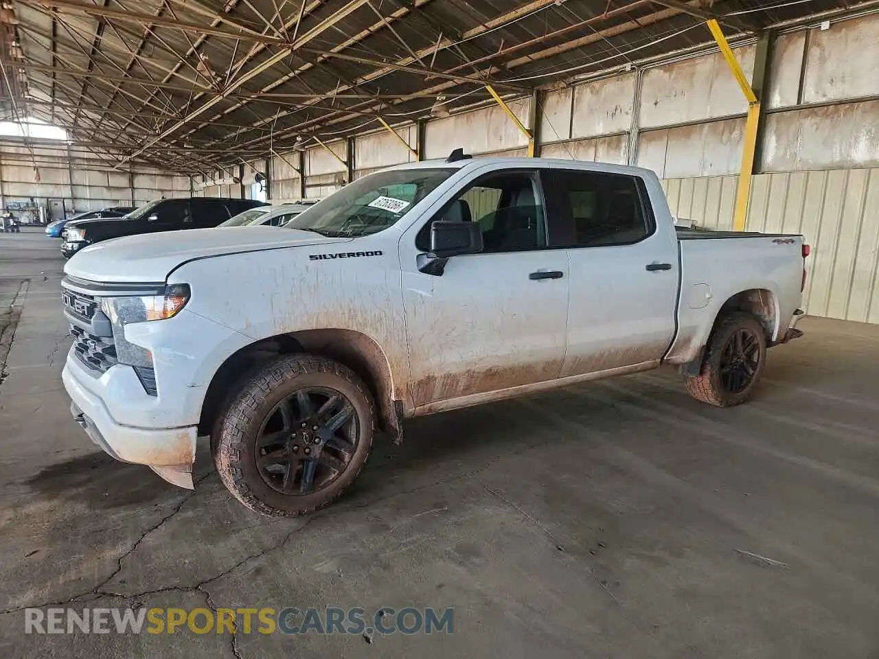 1 Photograph of a damaged car 3GCPDBEK0PG200181 CHEVROLET SILVERADO 2023