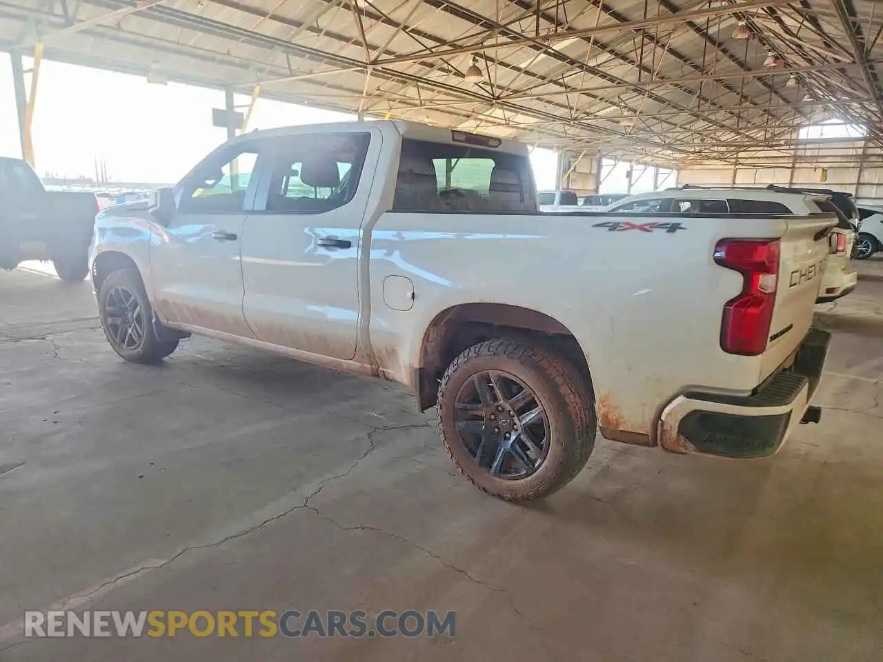 2 Photograph of a damaged car 3GCPDBEK0PG200181 CHEVROLET SILVERADO 2023