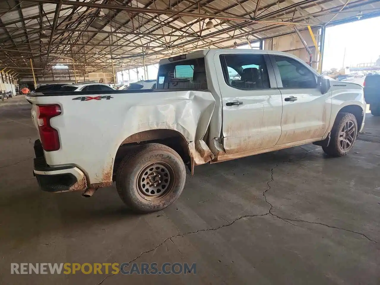 3 Photograph of a damaged car 3GCPDBEK0PG200181 CHEVROLET SILVERADO 2023