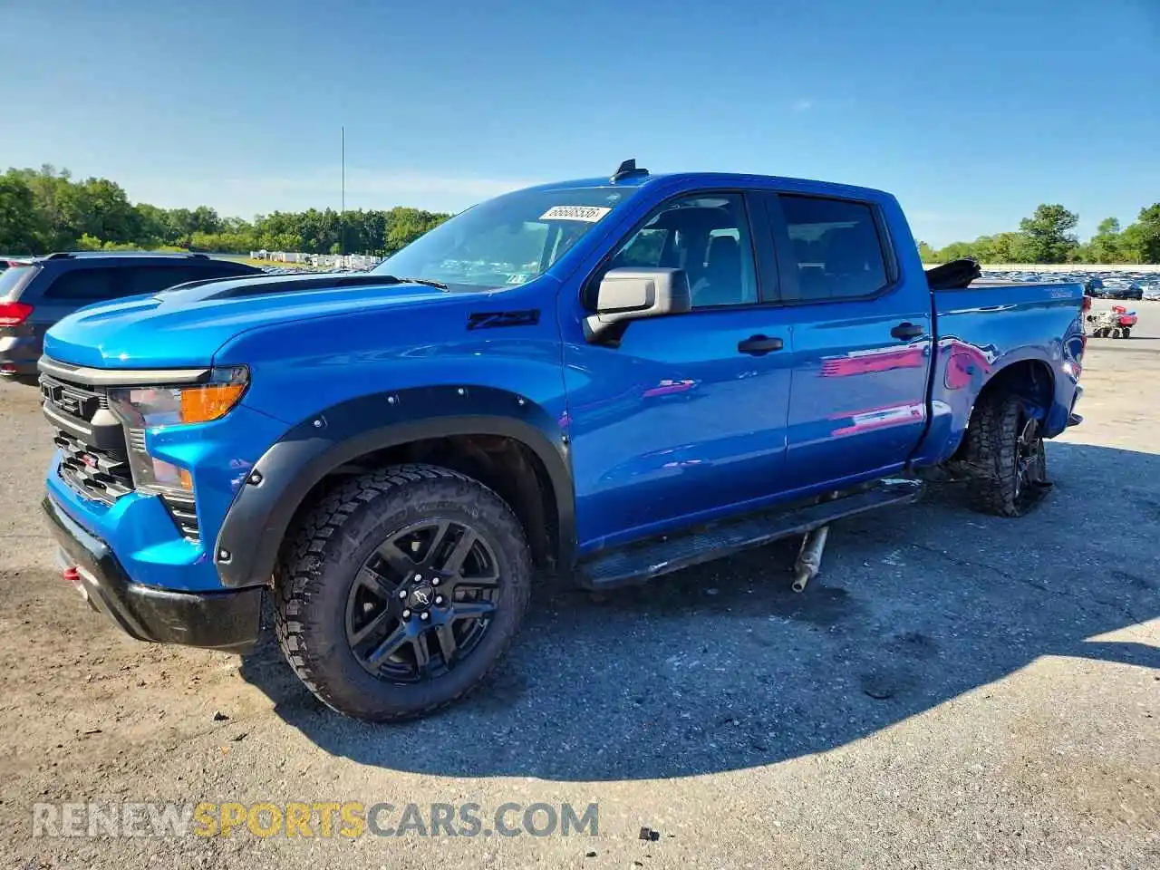 1 fotografías del automóvil dañado 3GCPDCEK1PG218551 CHEVROLET SILVERADO 2023