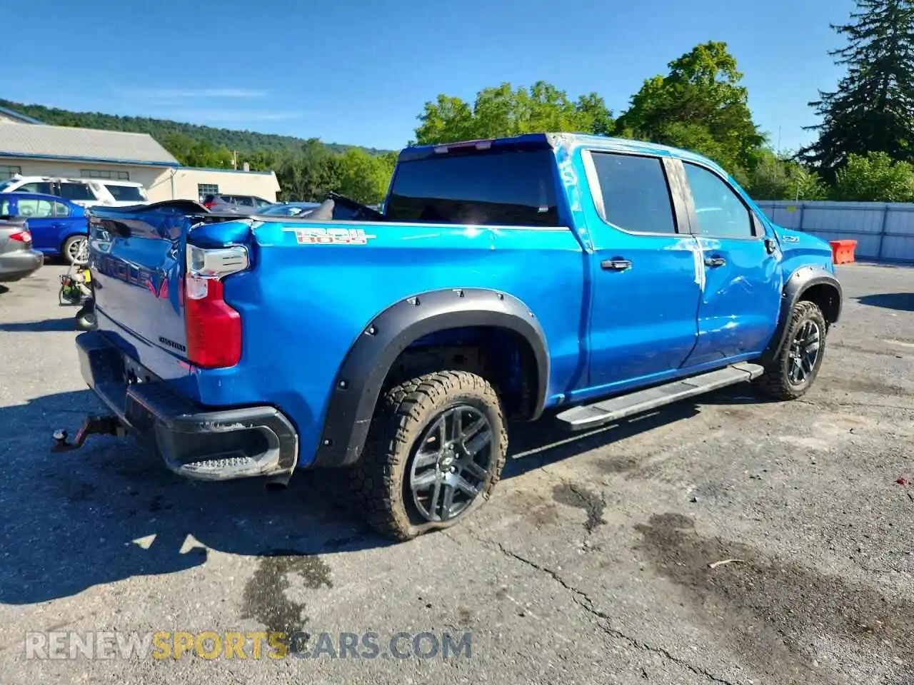 3 fotografías del automóvil dañado 3GCPDCEK1PG218551 CHEVROLET SILVERADO 2023