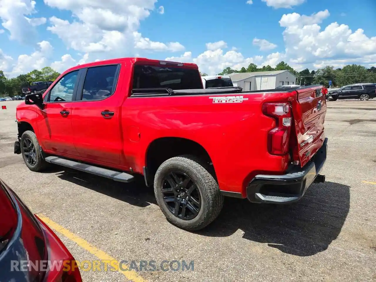 2 Photograph of a damaged car 3GCPDFEK7PG108251 CHEVROLET SILVERADO 2023