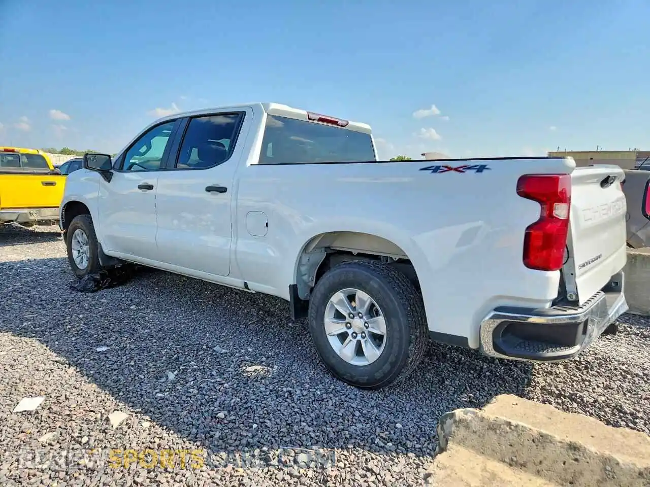 2 Photograph of a damaged car 3GCUDAED6PG316841 CHEVROLET SILVERADO 2023