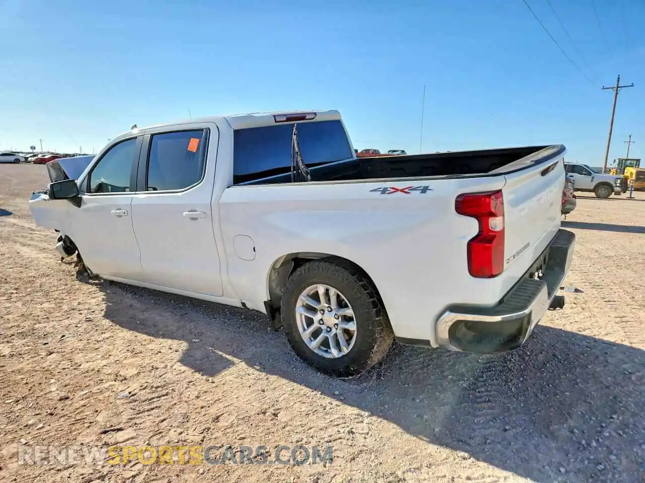 2 Photograph of a damaged car 3GCUDDEDXPG264972 CHEVROLET SILVERADO 2023