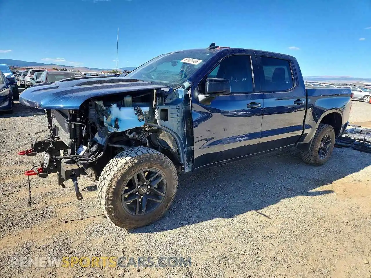 1 fotografías del automóvil dañado 3GCUDFED3PG115069 CHEVROLET SILVERADO 2023