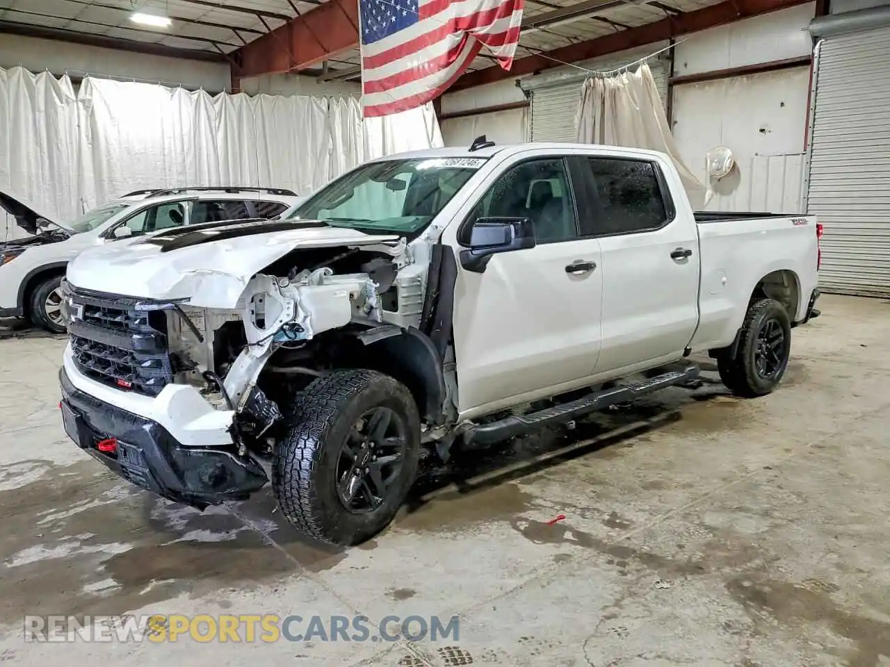 1 fotografías del automóvil dañado 3GCUDFED4PG321100 CHEVROLET SILVERADO 2023