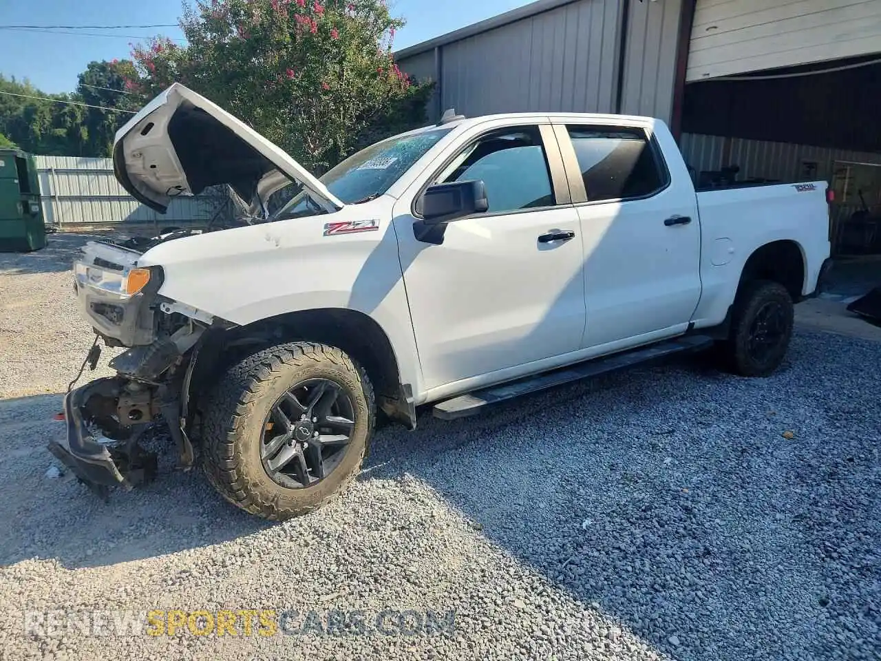 1 fotografías del automóvil dañado 3GCUDFED9PG252906 CHEVROLET SILVERADO 2023