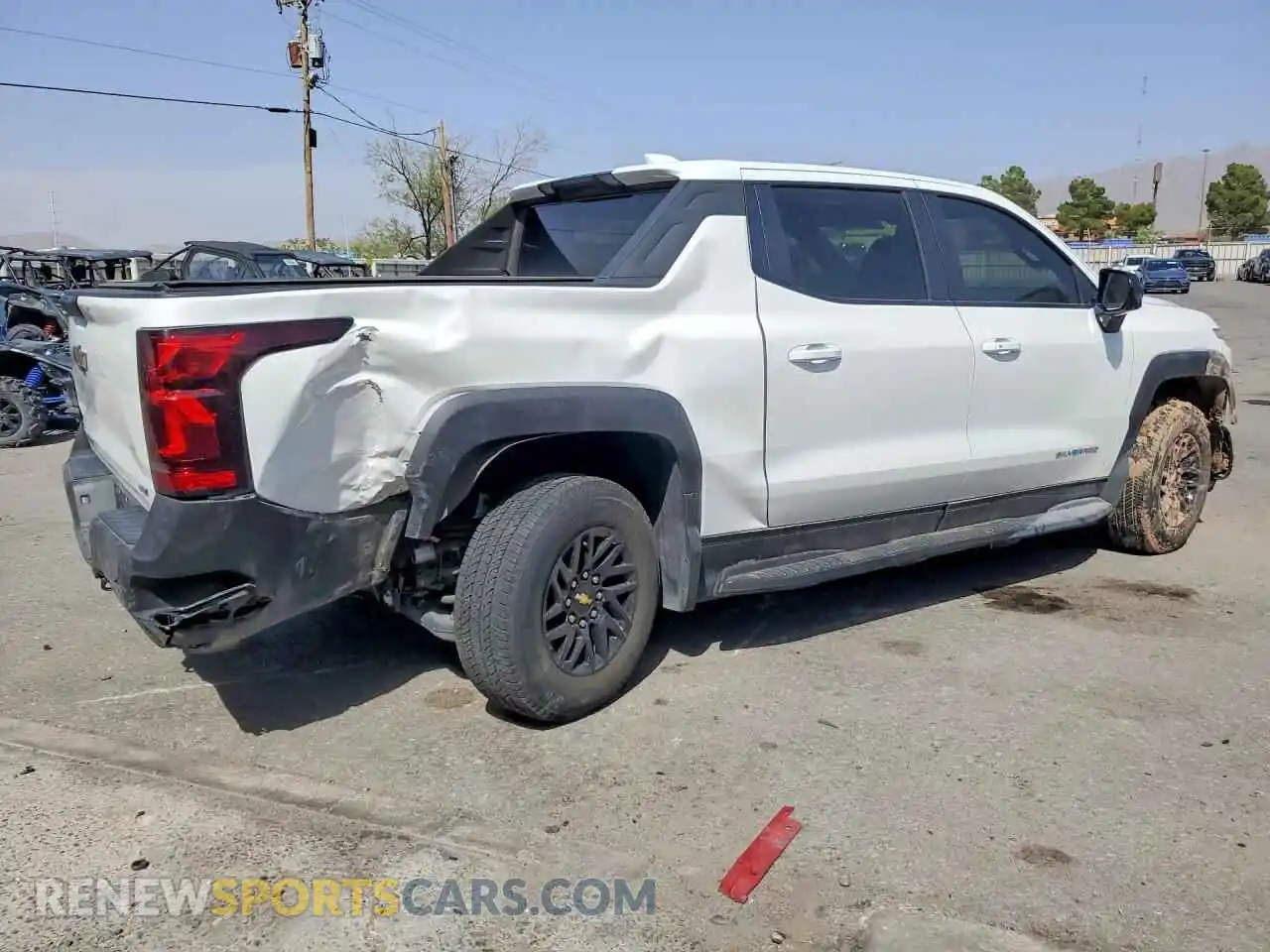 3 Photograph of a damaged car 1GC10VEL7RU205566 CHEVROLET SILVERADO 2024