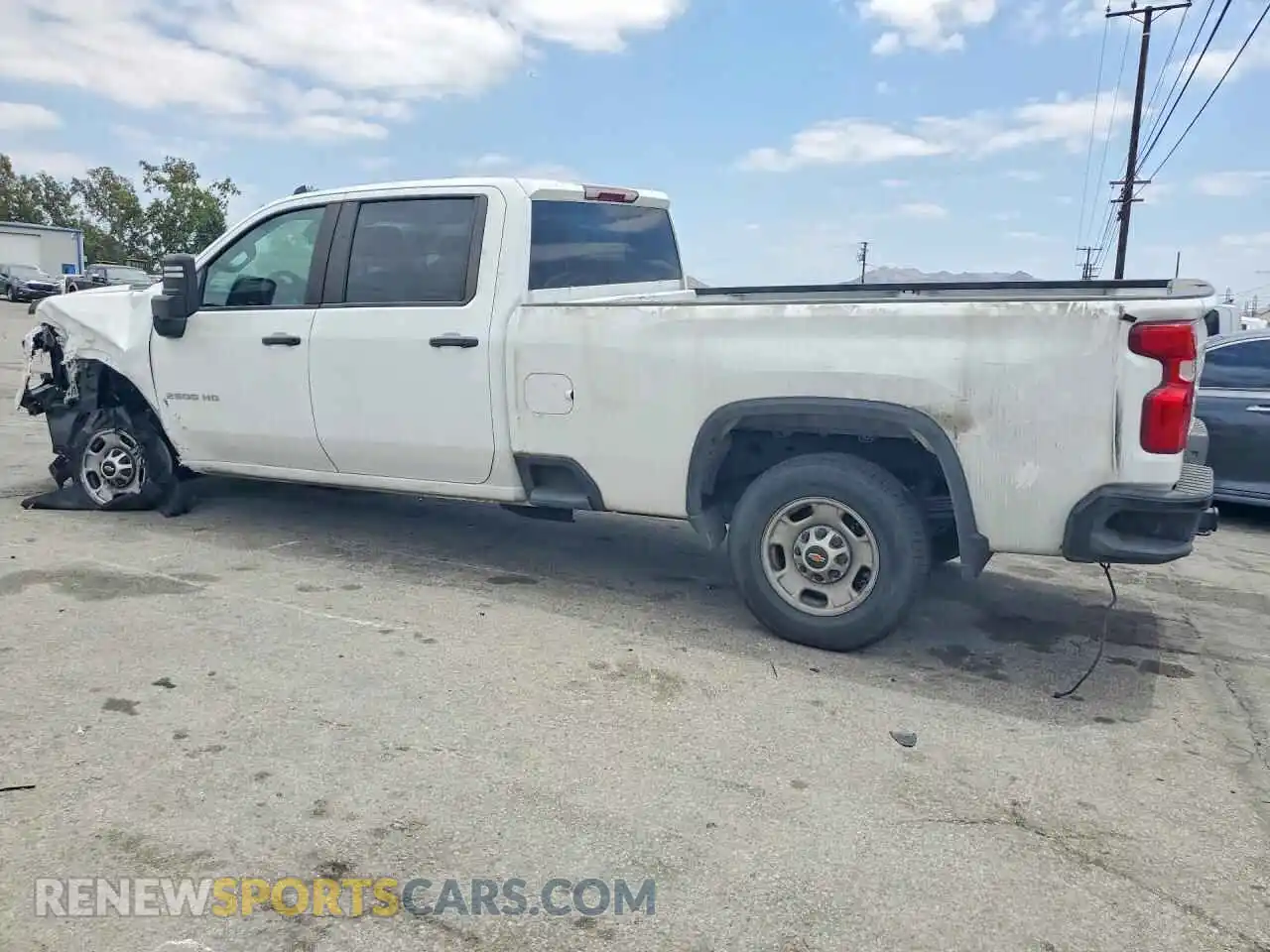 2 Photograph of a damaged car 1GC1WLE73RF310258 CHEVROLET SILVERADO 2024