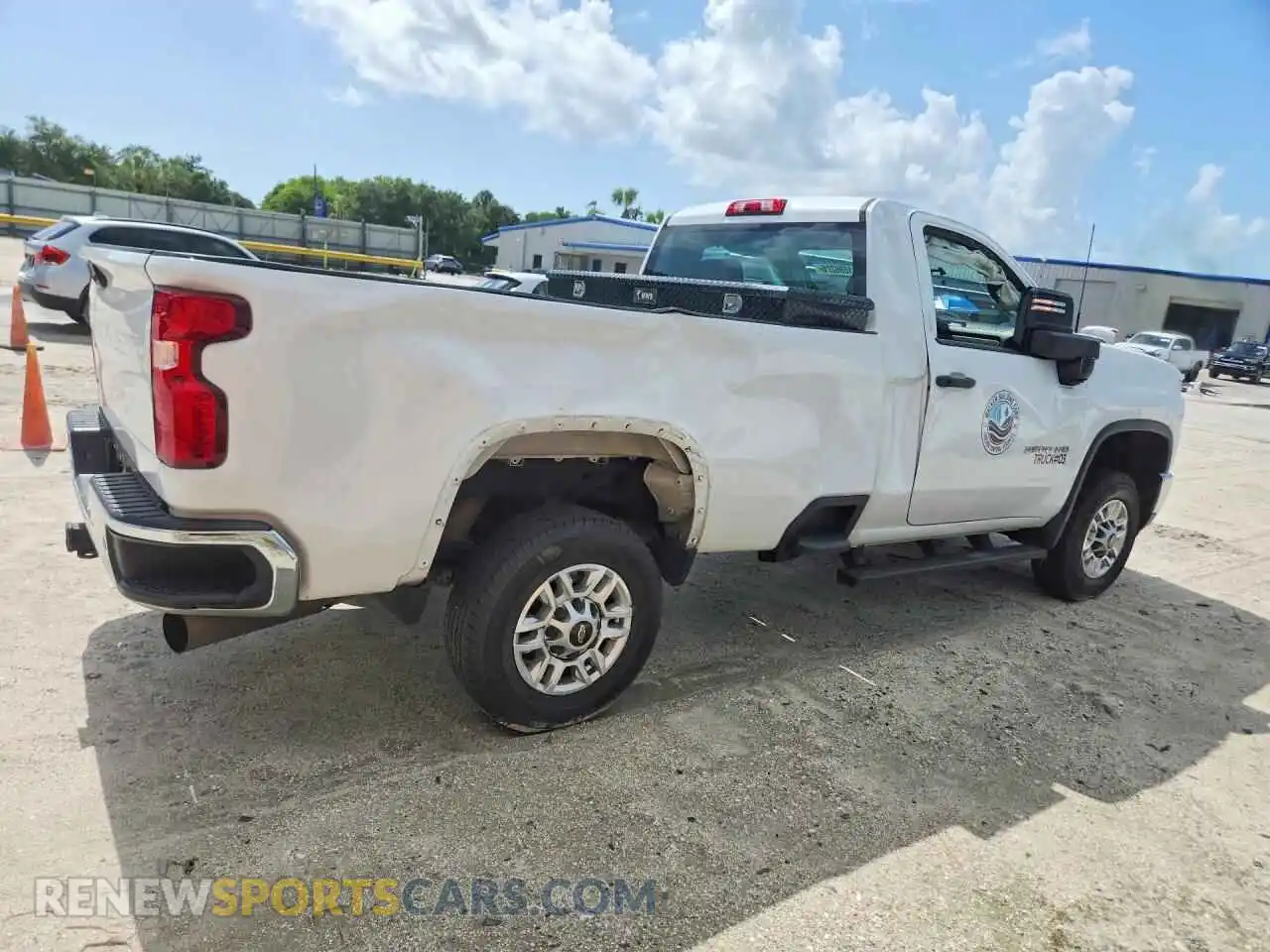3 Photograph of a damaged car 1GC3WLEY0RF154763 CHEVROLET SILVERADO 2024