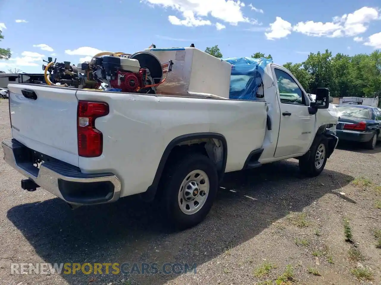 3 Фотография поврежденного автомобиля 1GC3WRE78RF437003 CHEVROLET SILVERADO 2024