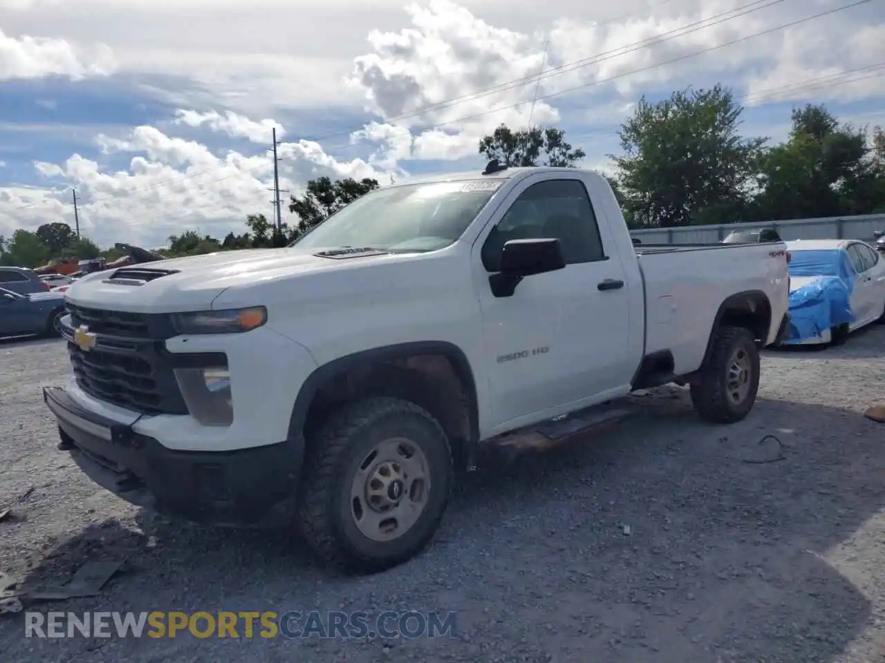 1 Фотография поврежденного автомобиля 1GC3YLE74RF153195 CHEVROLET SILVERADO 2024