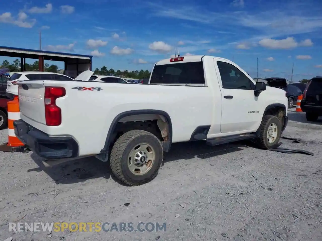 3 Фотография поврежденного автомобиля 1GC3YLE74RF153195 CHEVROLET SILVERADO 2024