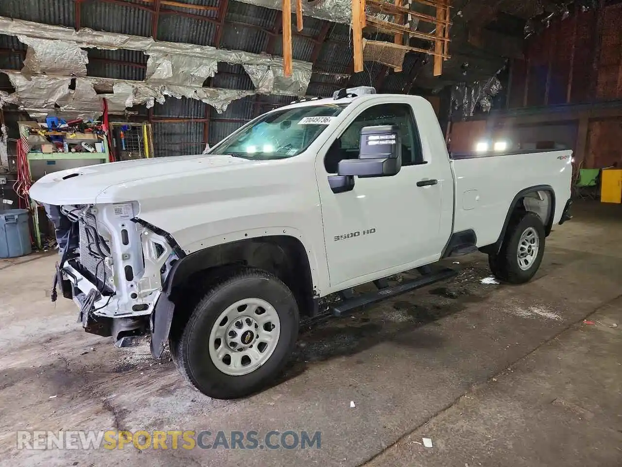 1 Photograph of a damaged car 1GC3YSE72RF445499 CHEVROLET SILVERADO 2024