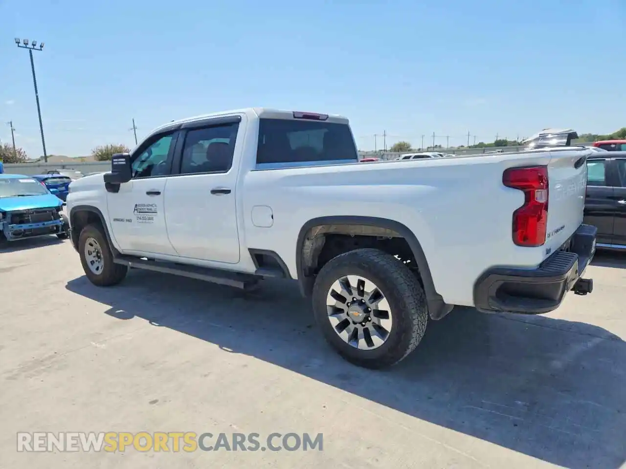 2 Фотография поврежденного автомобиля 1GC4WME79RF369673 CHEVROLET SILVERADO 2024