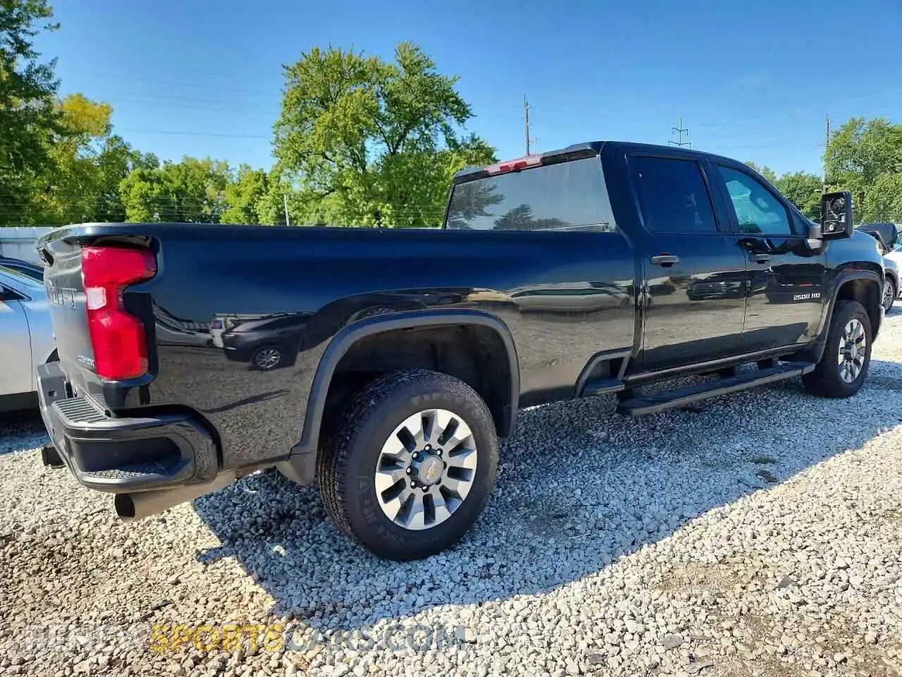 3 fotografías del automóvil dañado 1GC4YMEY2RF357626 CHEVROLET SILVERADO 2024