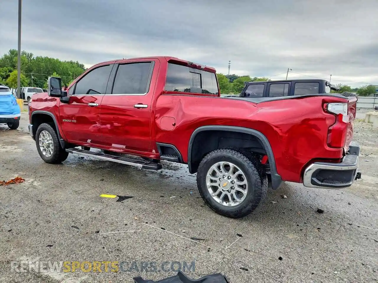 2 Фотография поврежденного автомобиля 1GC4YPE74RF315354 CHEVROLET SILVERADO 2024