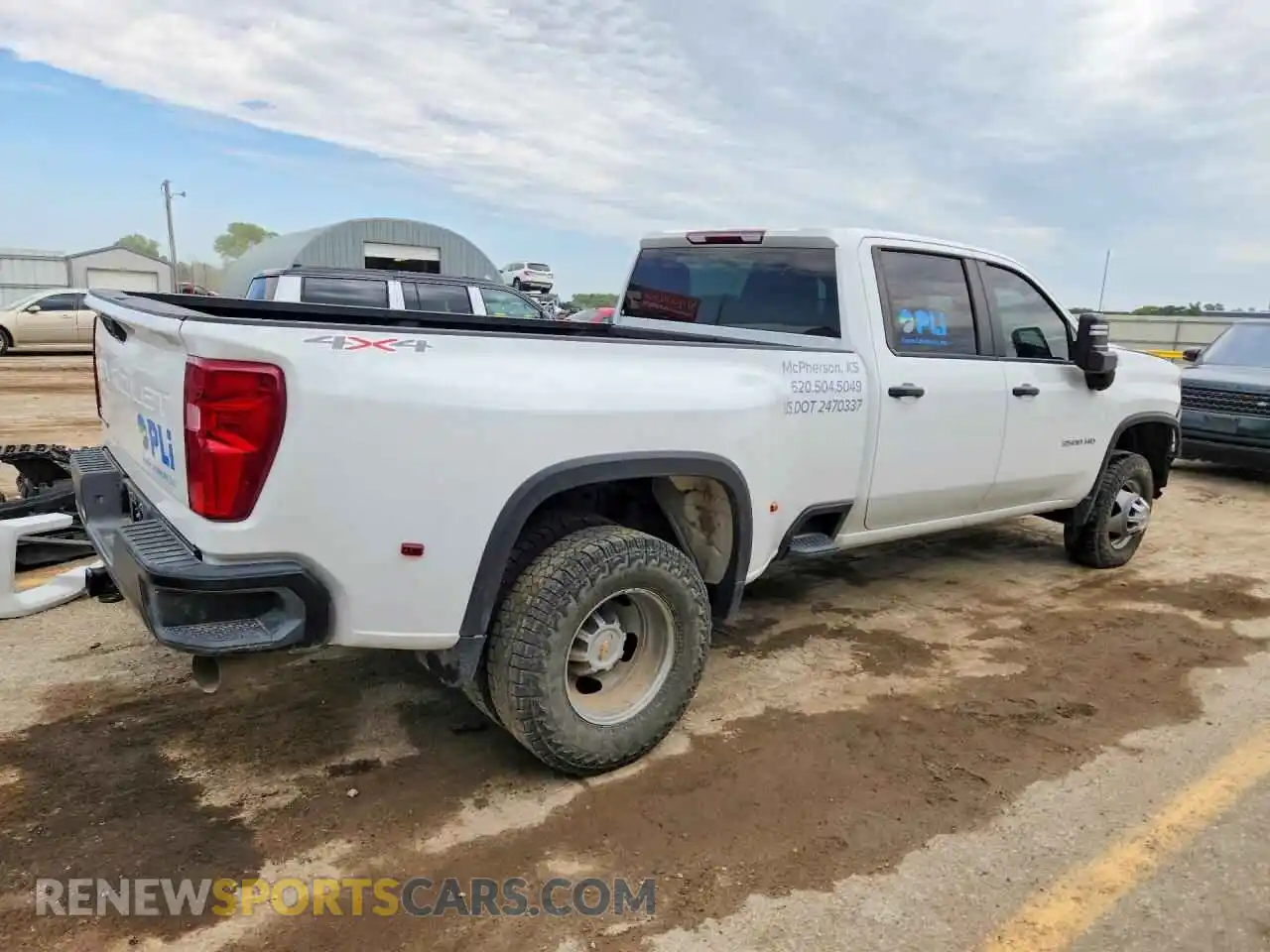 3 Photograph of a damaged car 1GC4YSEY5RF283414 CHEVROLET SILVERADO 2024