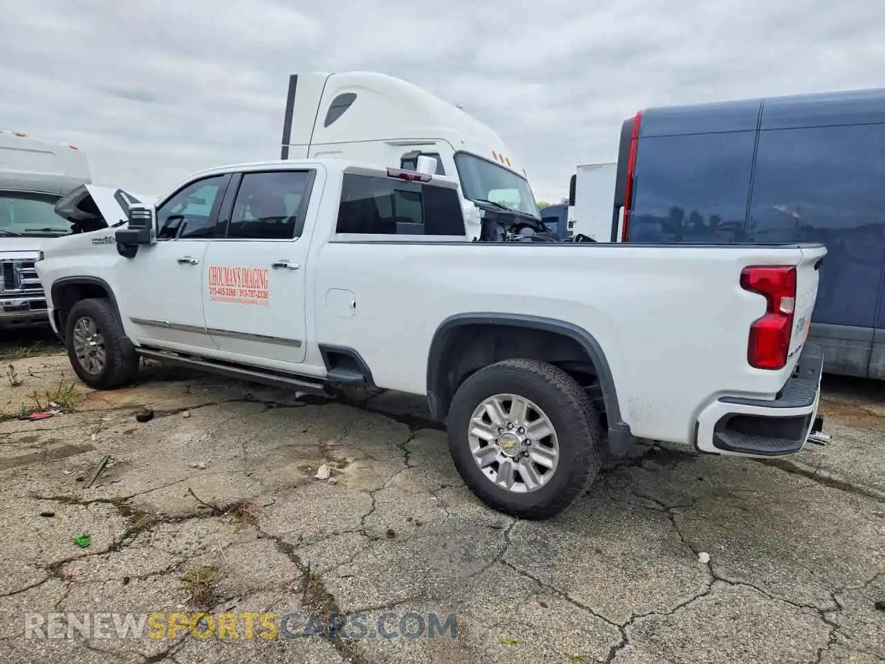 2 Photograph of a damaged car 1GC4YVEY0RF274539 CHEVROLET SILVERADO 2024