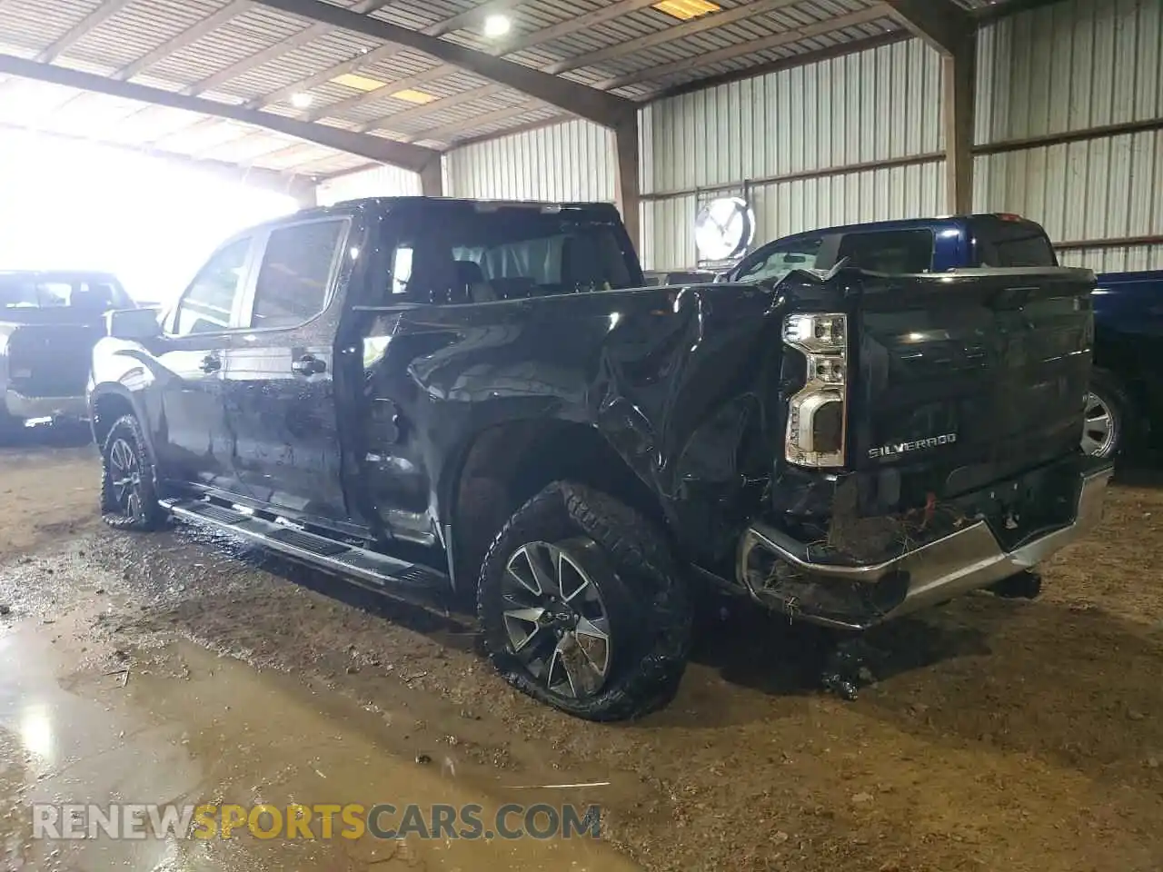 2 Photograph of a damaged car 1GCPACED6RZ183387 CHEVROLET SILVERADO 2024