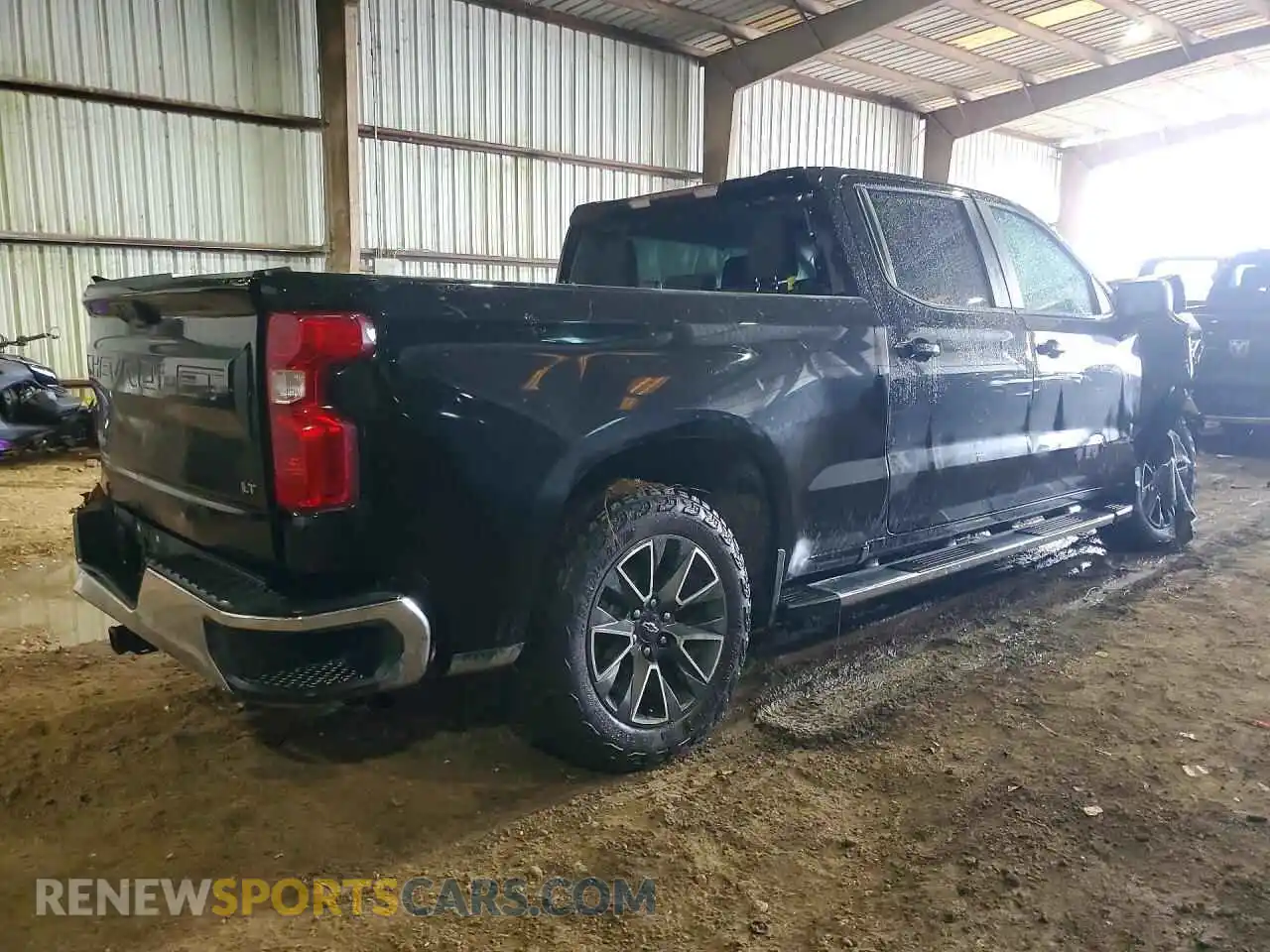 3 Photograph of a damaged car 1GCPACED6RZ183387 CHEVROLET SILVERADO 2024