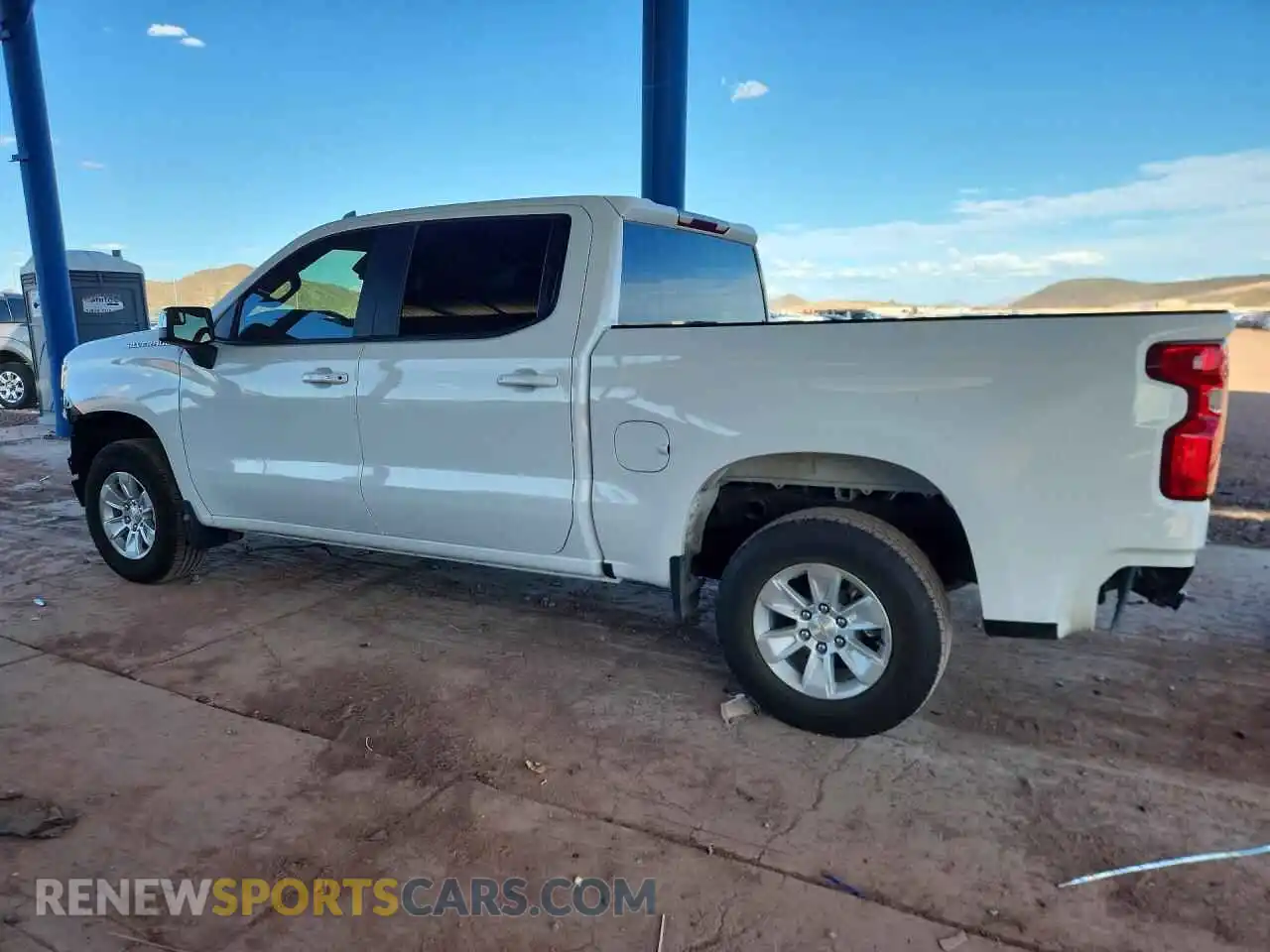 2 Photograph of a damaged car 1GCPACED8RZ257702 CHEVROLET SILVERADO 2024