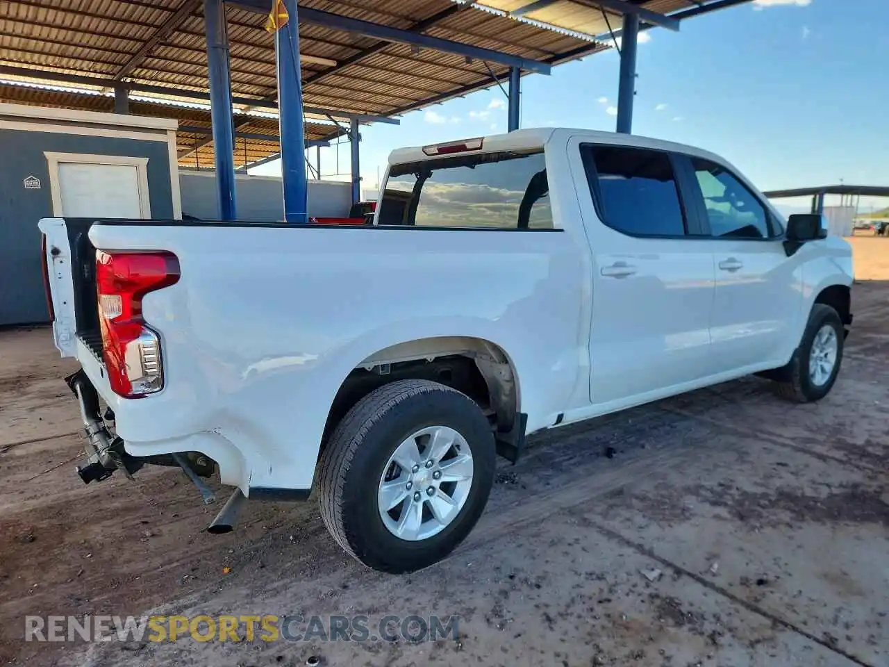3 Photograph of a damaged car 1GCPACED8RZ257702 CHEVROLET SILVERADO 2024
