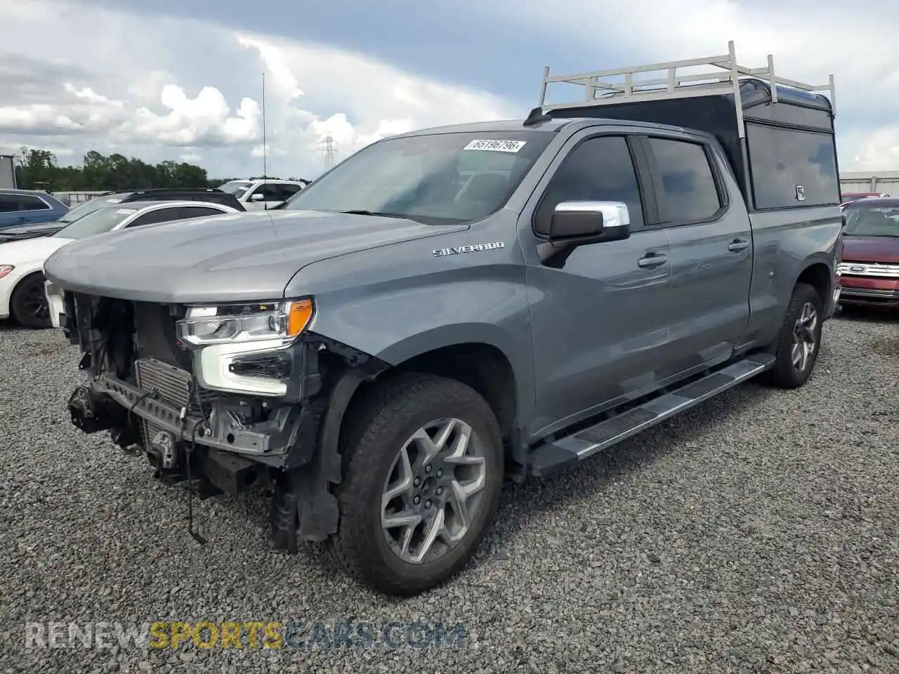 1 Фотография поврежденного автомобиля 1GCPACEK2RZ182056 CHEVROLET SILVERADO 2024