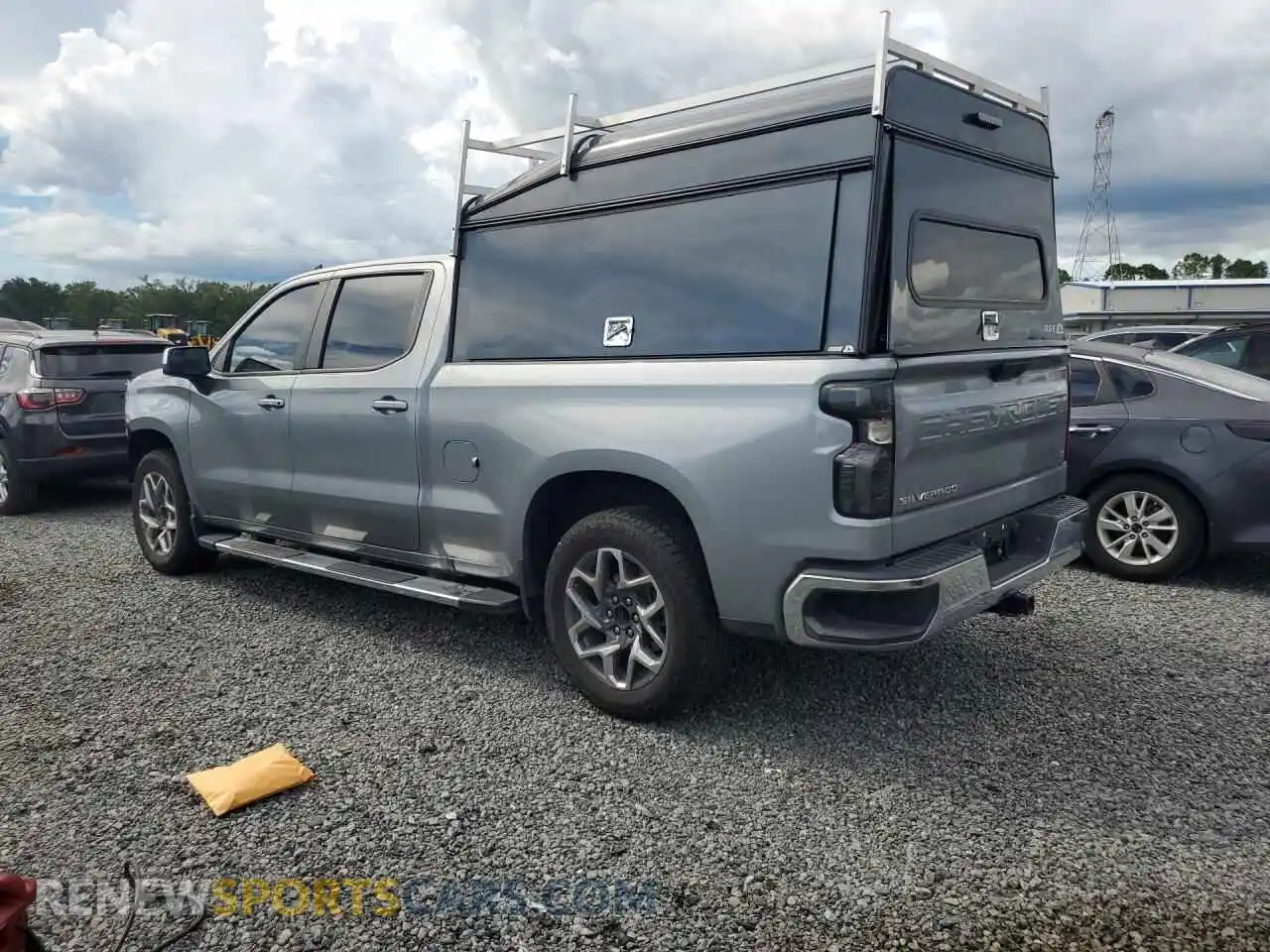 2 Фотография поврежденного автомобиля 1GCPACEK2RZ182056 CHEVROLET SILVERADO 2024
