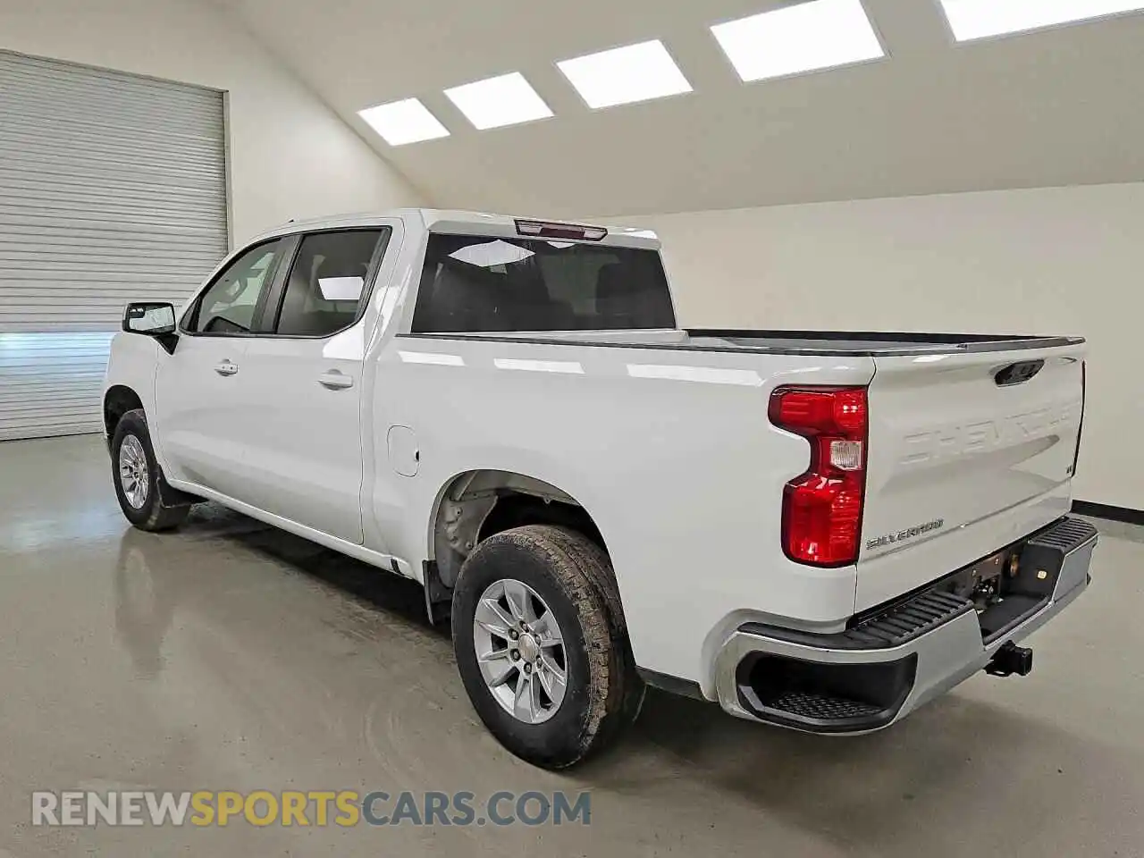 2 Photograph of a damaged car 1GCPACEK6RZ349728 CHEVROLET SILVERADO 2024