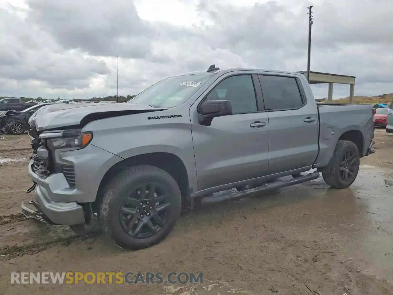 1 Фотография поврежденного автомобиля 1GCPADED3RZ347863 CHEVROLET SILVERADO 2024