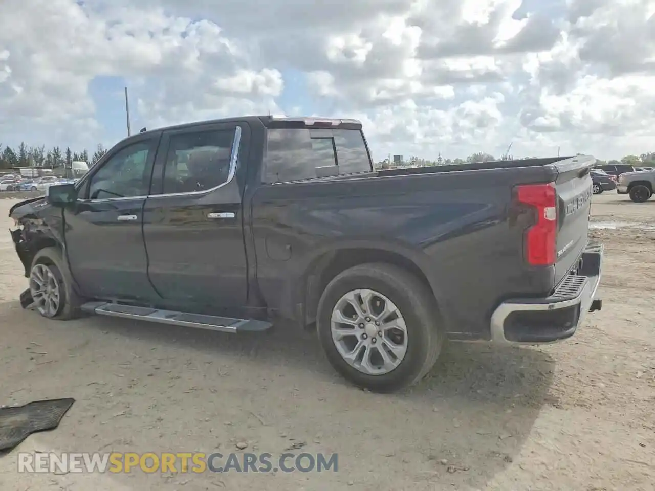 2 Photograph of a damaged car 1GCPAEED0RZ175166 CHEVROLET SILVERADO 2024