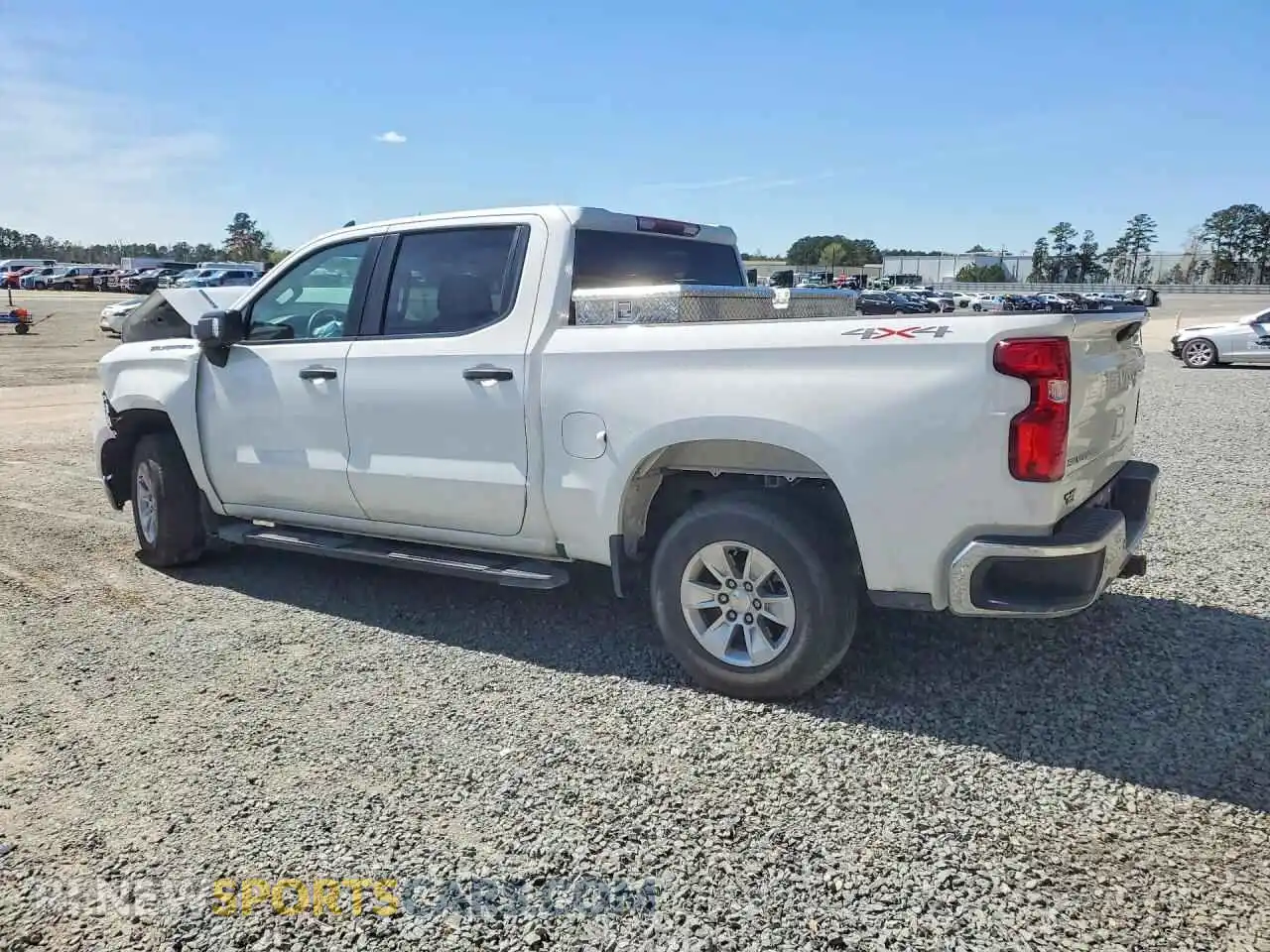2 Photograph of a damaged car 1GCPDAEK1RZ369316 CHEVROLET SILVERADO 2024