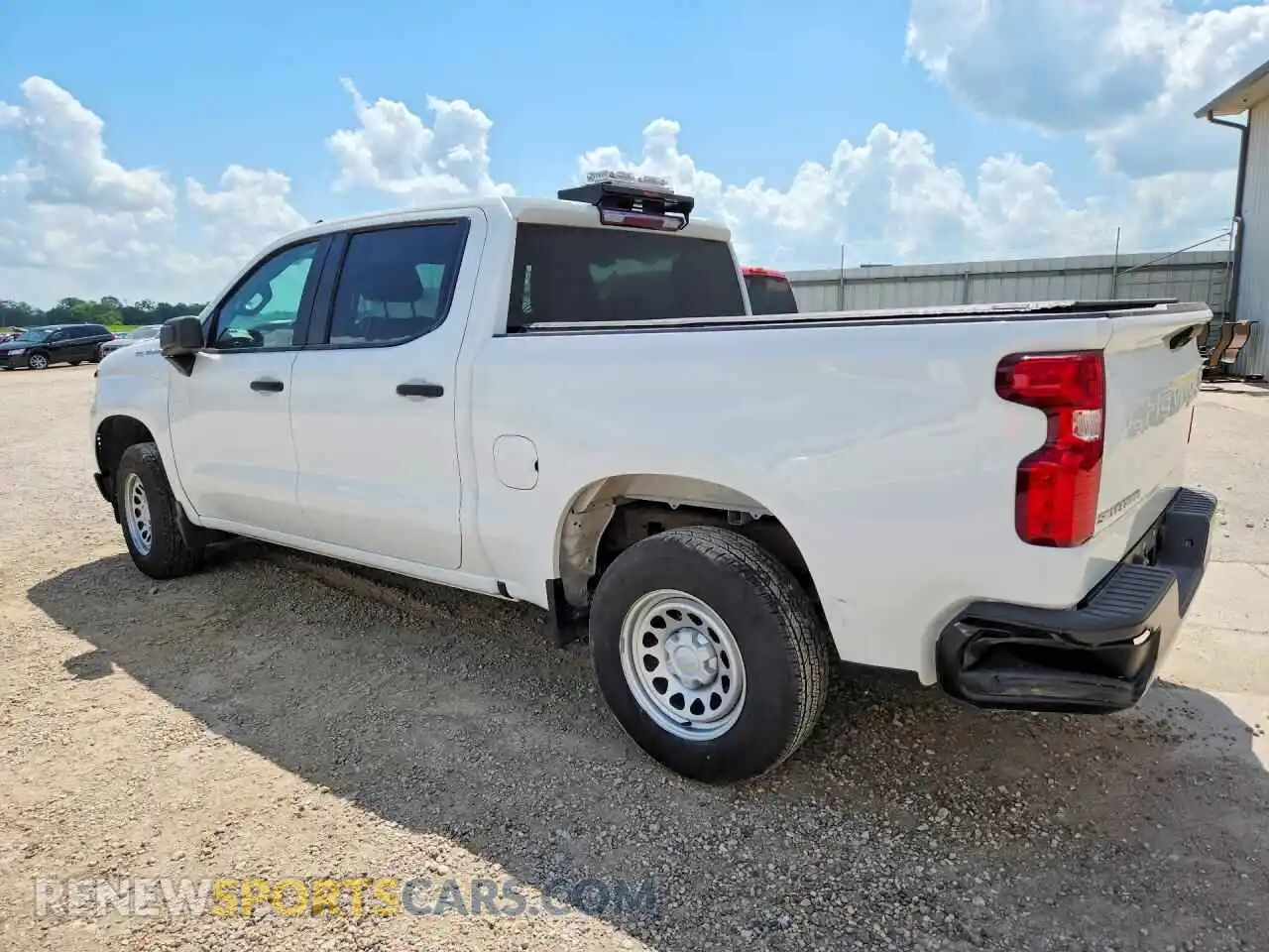 2 Photograph of a damaged car 1GCPDAEK6RZ368260 CHEVROLET SILVERADO 2024