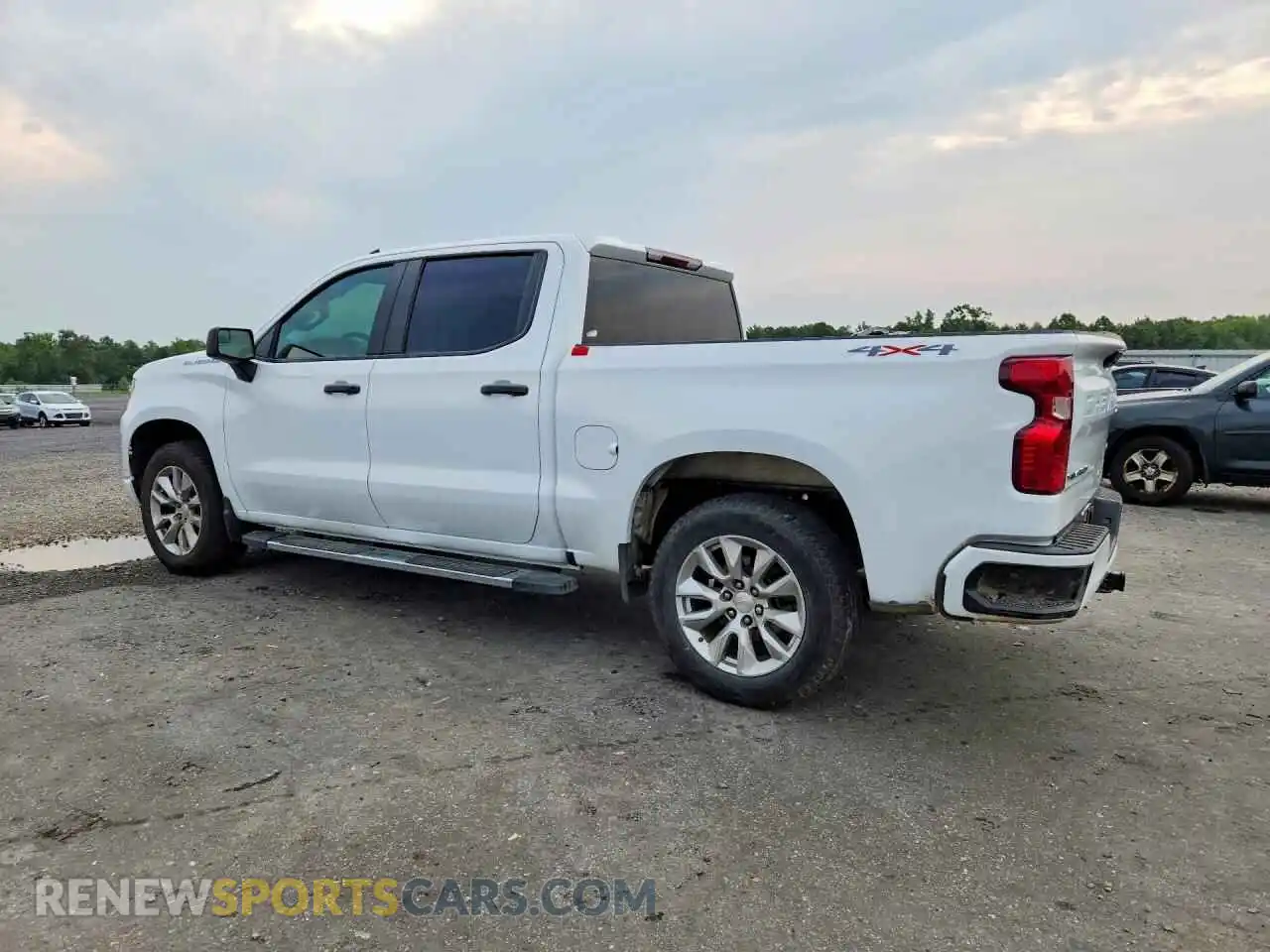 2 Photograph of a damaged car 1GCPDBEK0RZ399526 CHEVROLET SILVERADO 2024
