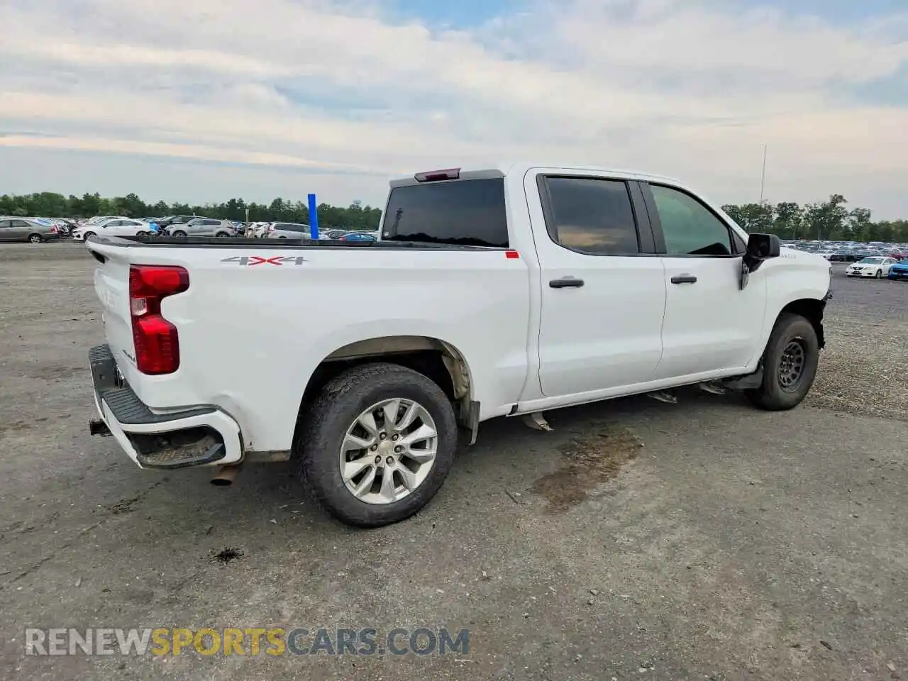 3 Photograph of a damaged car 1GCPDBEK0RZ399526 CHEVROLET SILVERADO 2024