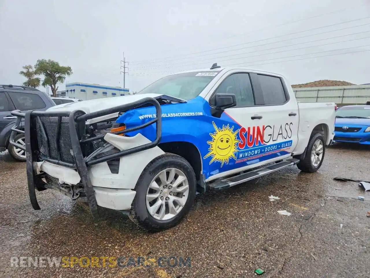 1 Photograph of a damaged car 1GCPDBEK2RZ222346 CHEVROLET SILVERADO 2024