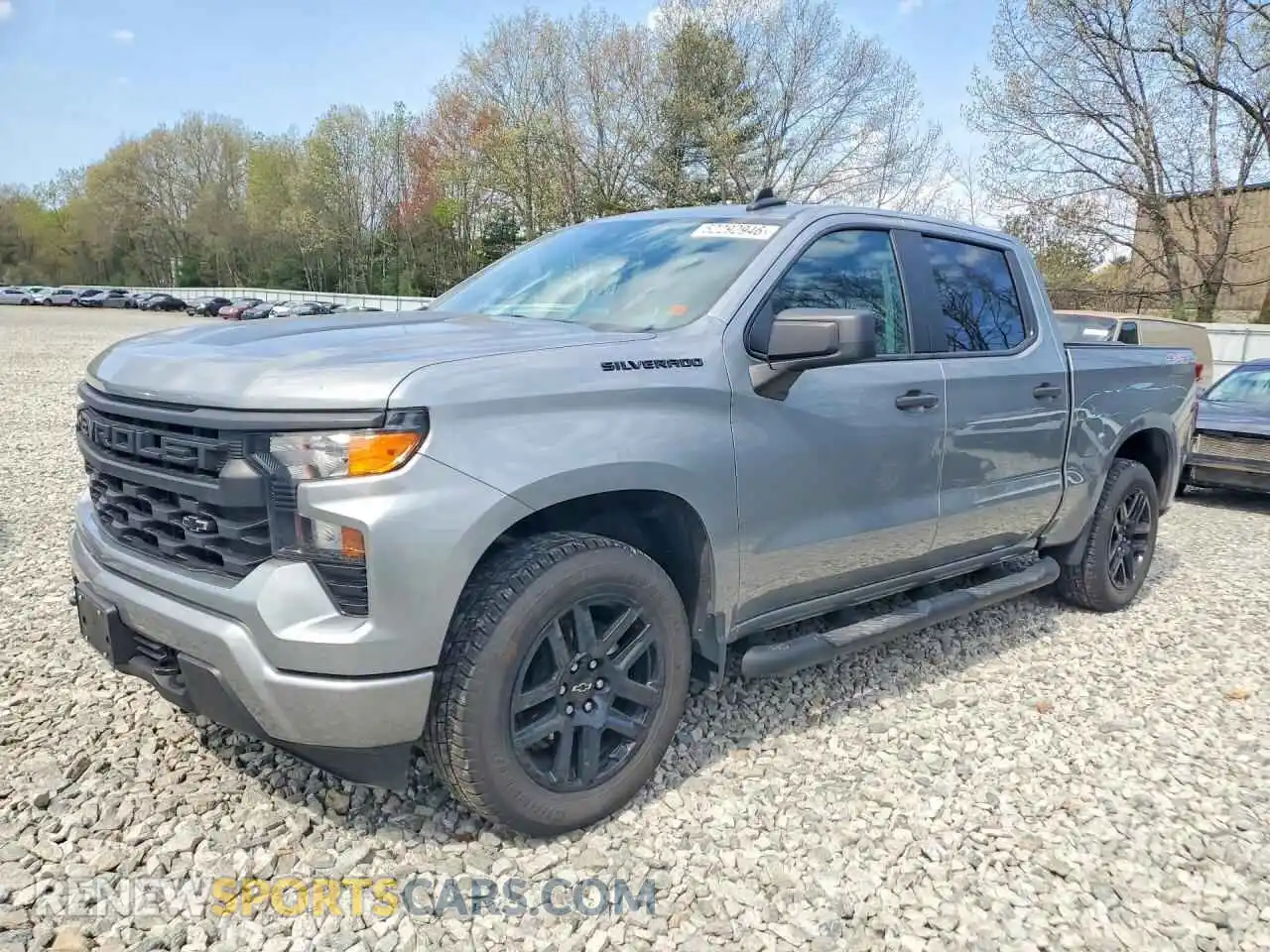 1 Photograph of a damaged car 1GCPDBEK3RZ234358 CHEVROLET SILVERADO 2024