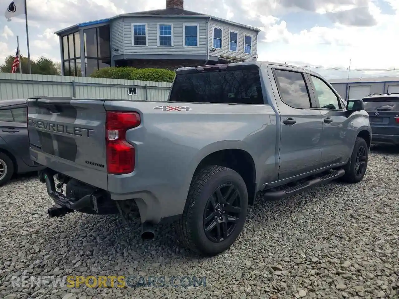 3 Photograph of a damaged car 1GCPDBEK3RZ234358 CHEVROLET SILVERADO 2024
