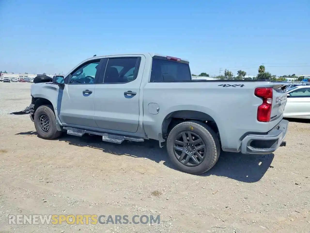 2 Photograph of a damaged car 1GCPDBEK5RZ277759 CHEVROLET SILVERADO 2024