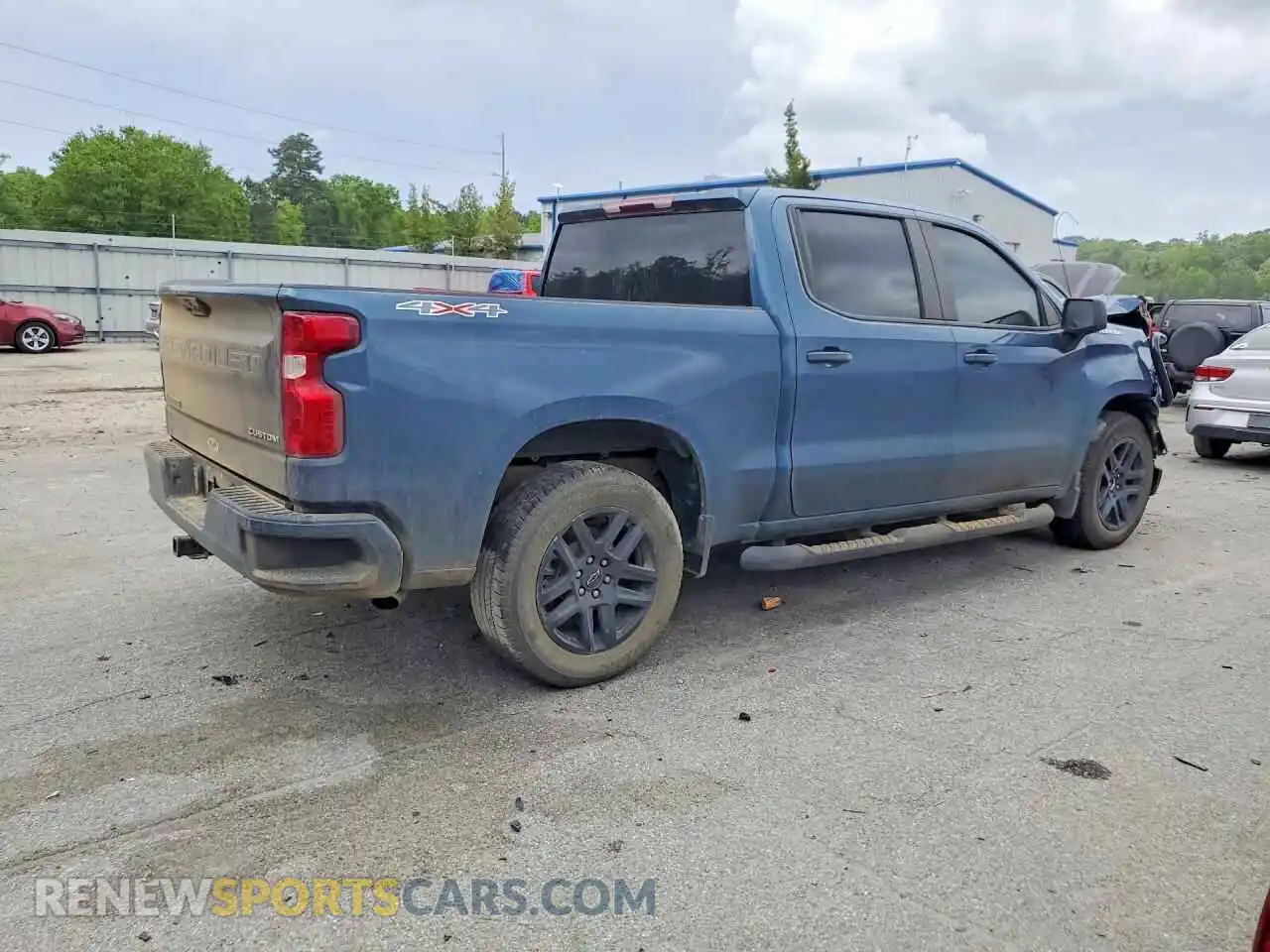 3 Фотография поврежденного автомобиля 1GCPDBEK8RZ220598 CHEVROLET SILVERADO 2024