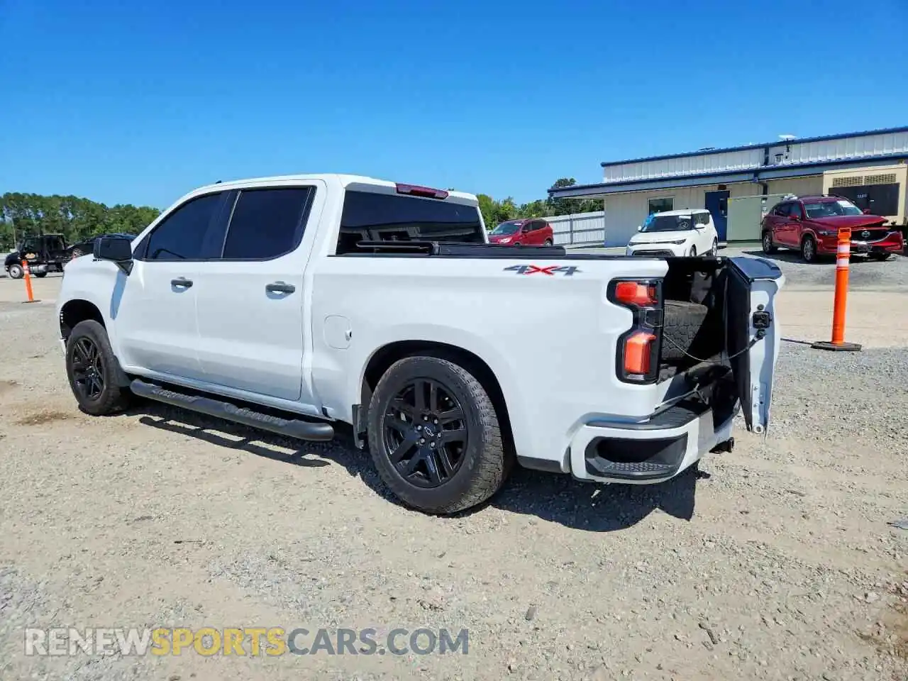 2 Photograph of a damaged car 1GCPDBEK9RZ246921 CHEVROLET SILVERADO 2024