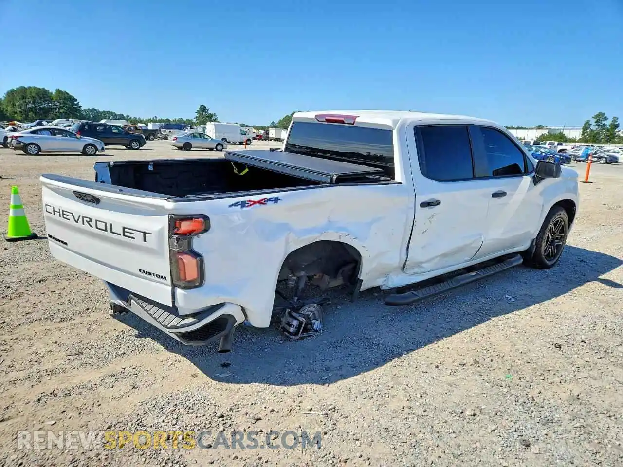 3 Photograph of a damaged car 1GCPDBEK9RZ246921 CHEVROLET SILVERADO 2024