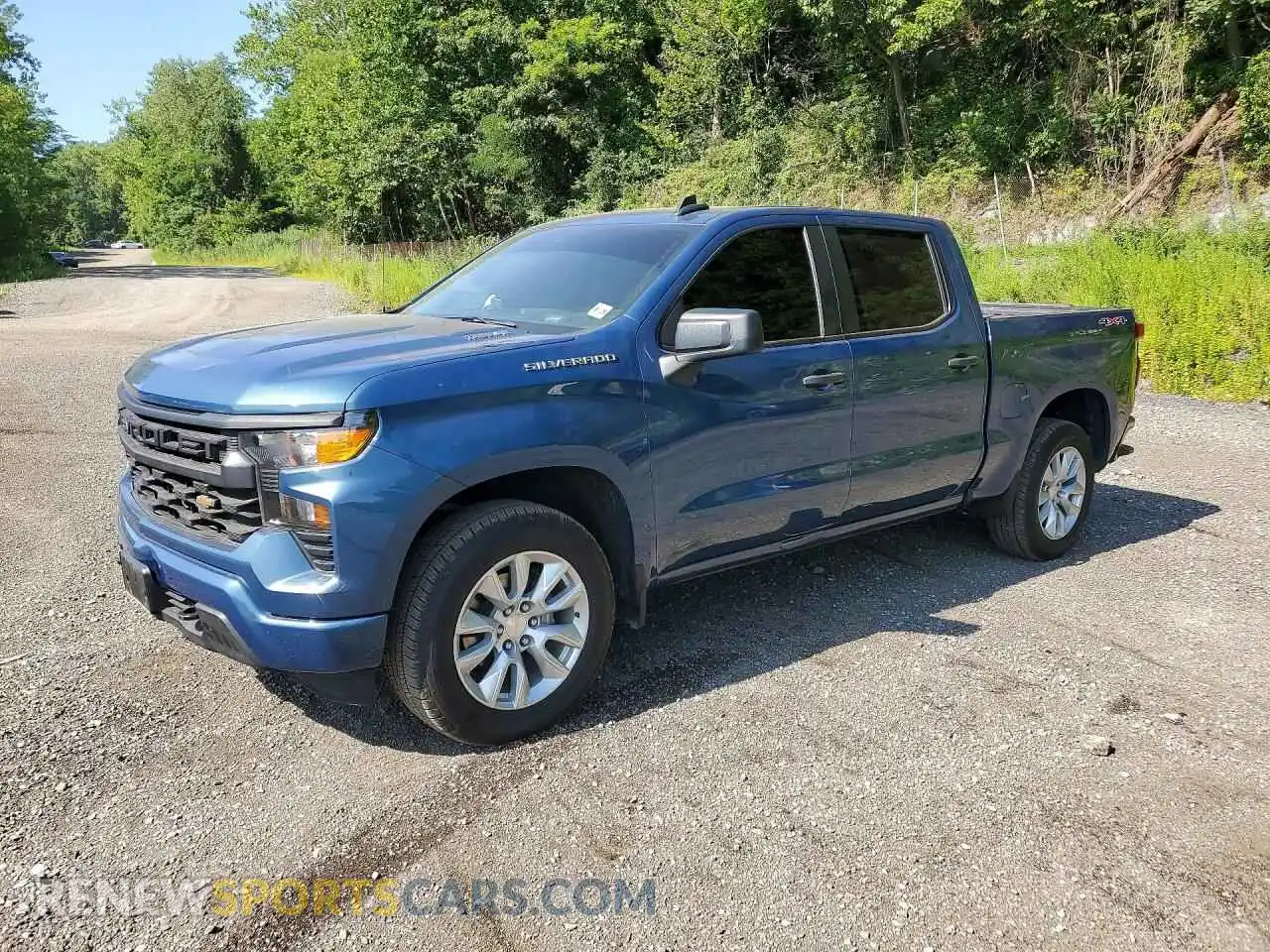 1 Photograph of a damaged car 1GCPDBEK9RZ385530 CHEVROLET SILVERADO 2024