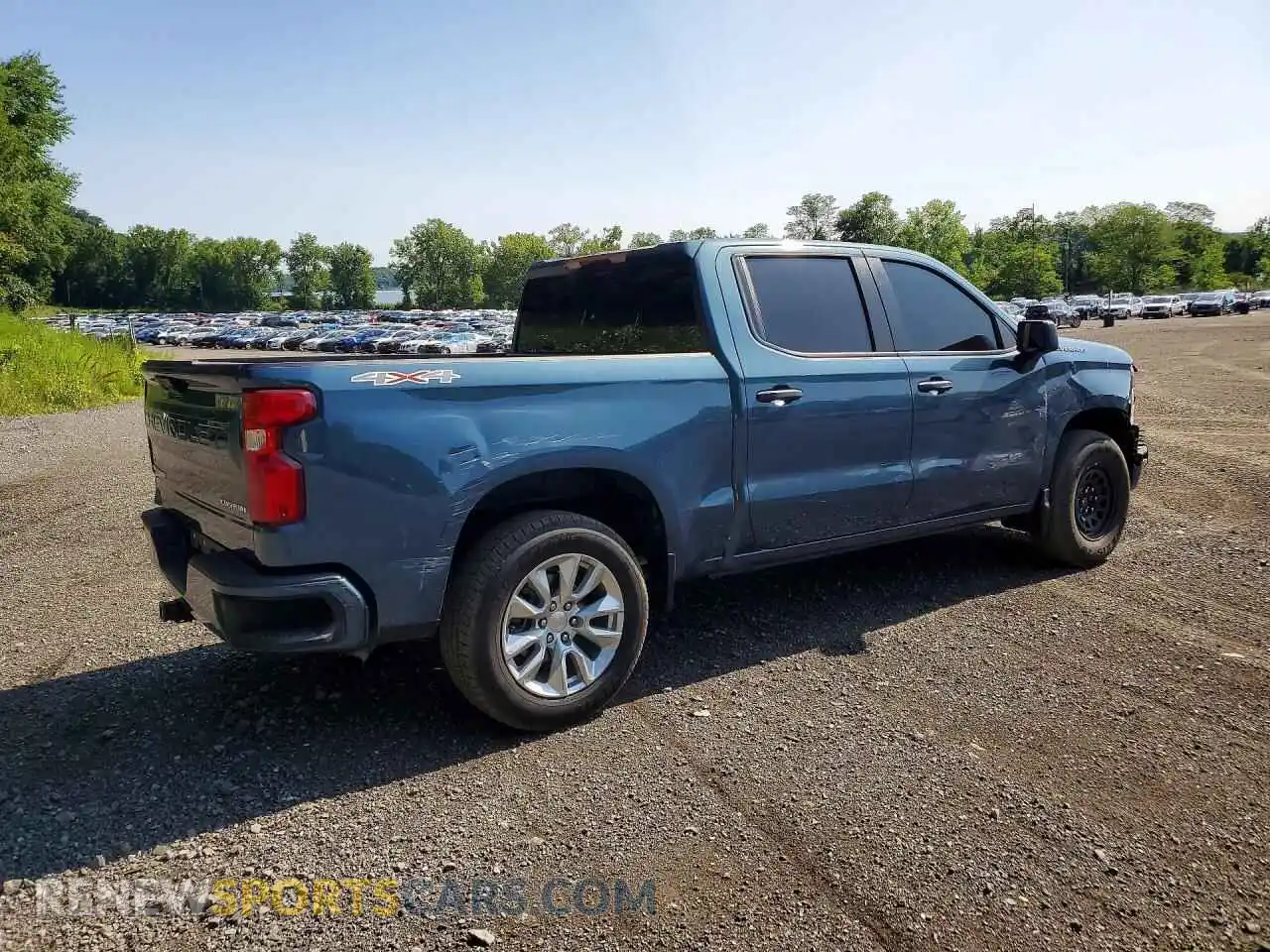3 Photograph of a damaged car 1GCPDBEK9RZ385530 CHEVROLET SILVERADO 2024
