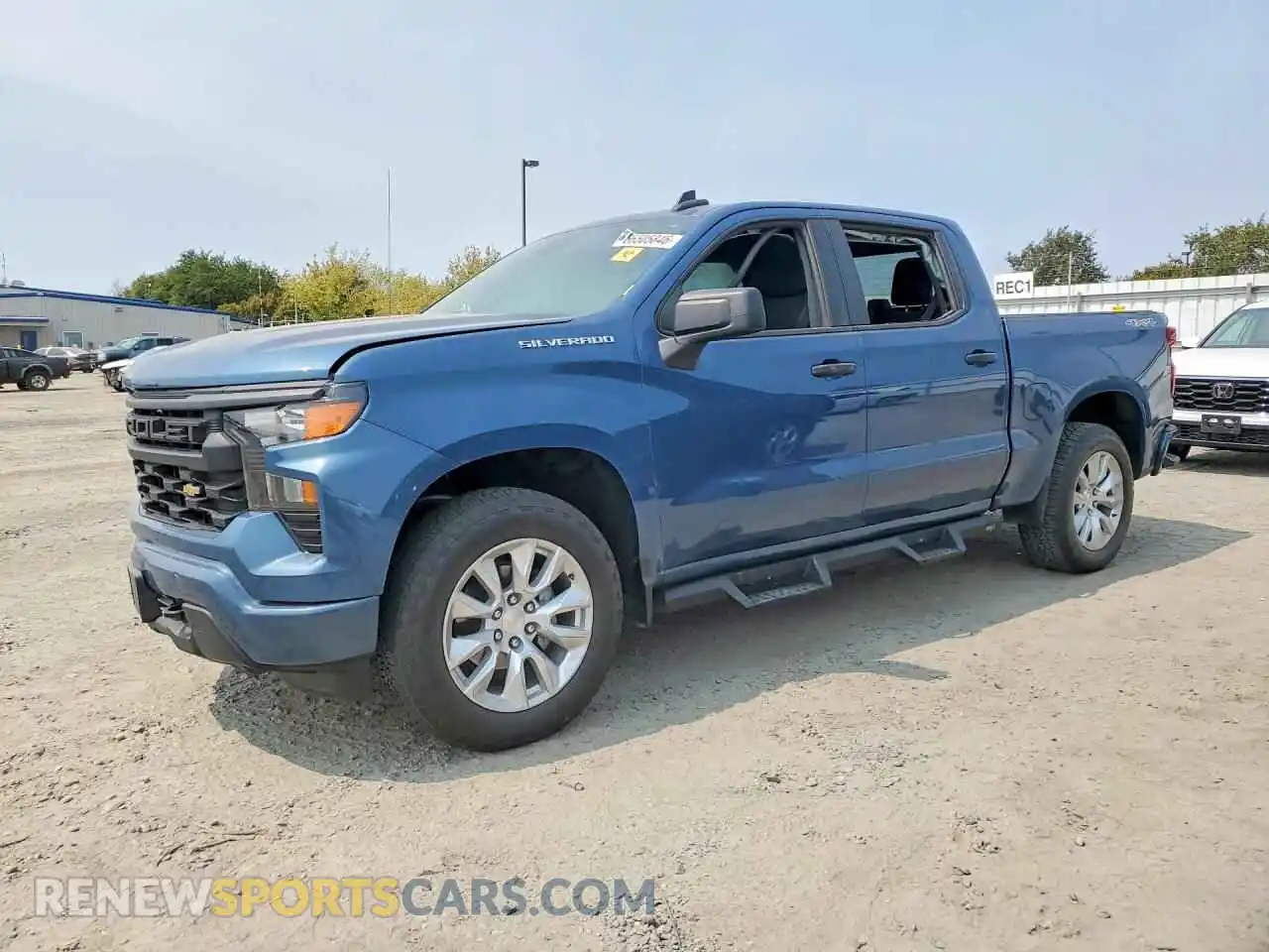 1 Photograph of a damaged car 1GCPDBEKXRZ196627 CHEVROLET SILVERADO 2024