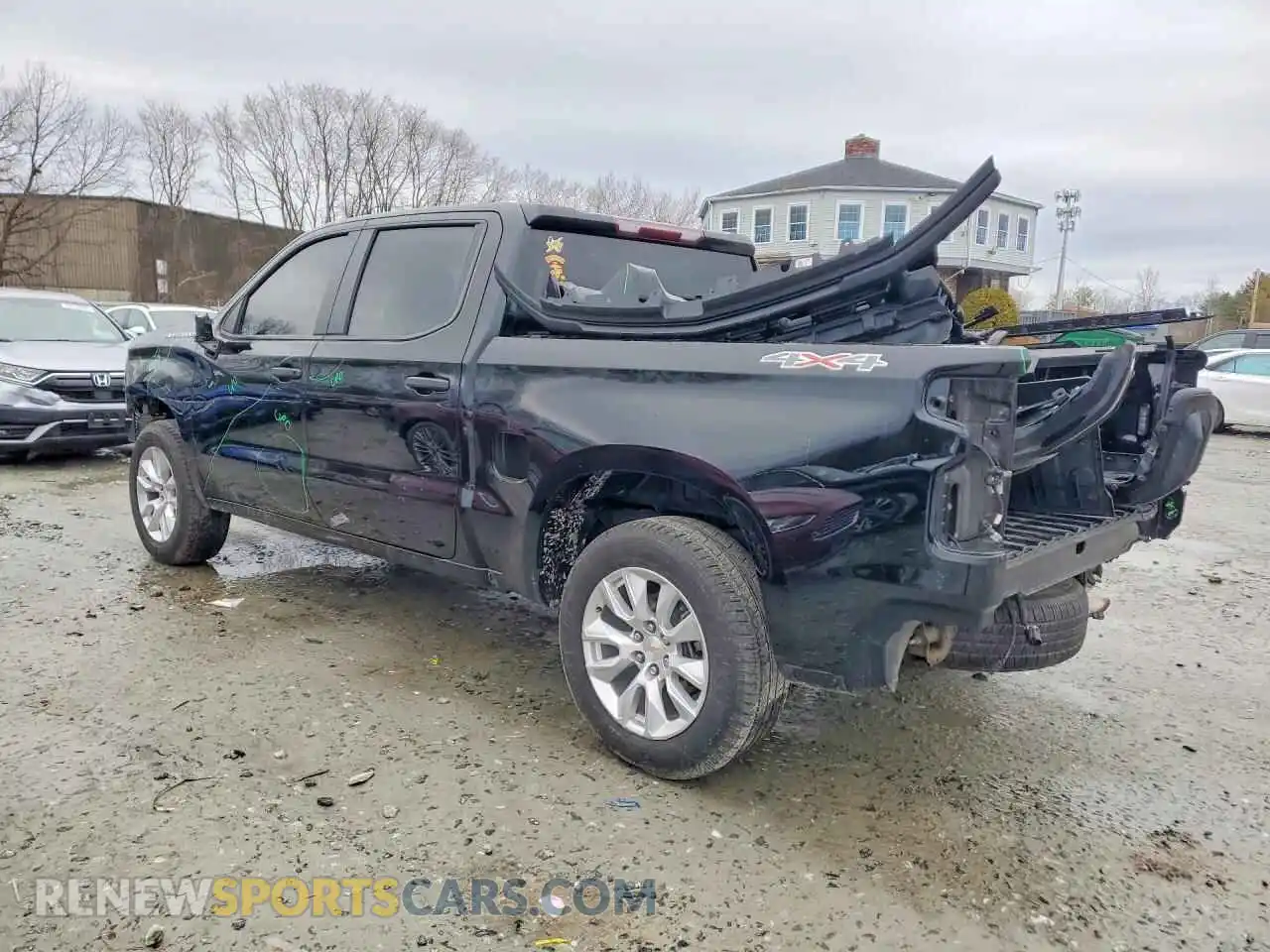 2 Photograph of a damaged car 1GCPDBEKXRZ363326 CHEVROLET SILVERADO 2024
